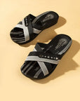 Ege’s Shoes Çapraz Bant Rahat Kalıp Günlük Erkek Terlik M659 - 483054256440