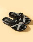 Ege’s Shoes Çapraz Bant Rahat Kalıp Günlük Erkek Terlik M659 - 483054256440