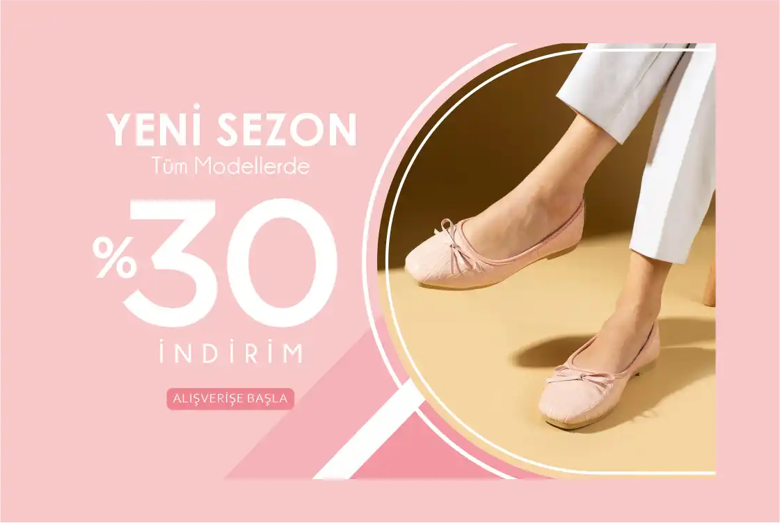 Pembe bale ayakkabı.