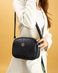 Pembe Potin Ayarlanabilir Askılı Çok Bölmeli Kroko Desen Kadın Omuz Çantası BAG5024-24 - 483054387512