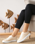 Pembe Potin Casual Ayakkabı 006-300-21 - Nut / 36 - 483054289208