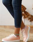 Pembe Potin Casual Ayakkabı 006-300-21 - Pudra / 36 - 483054289208