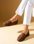 Pembe Potin Comfort Taban İç Astar Deri Kadın Ayakkabı 43-5566-23 - 483054289208