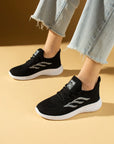 Pembe Potin Esnek Taban Bağcıklı Rahat Kalıp Erkek Sneaker 001-22-25MBeyz - Siyah / 41 - 483054747960