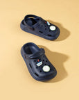 Pembe Potin Eva Comfort Taban Çocuk Sandalet CY24-100 - 483053928760