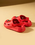 Pembe Potin Eva Comfort Taban Çocuk Sandalet CY24-100 - 483053928760