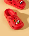 Pembe Potin Eva Comfort Taban Çocuk Sandalet CY24-100 - 483053928760