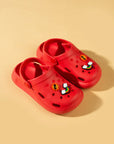 Pembe Potin Eva Comfort Taban Çocuk Sandalet CY24-100 - Kırmızı / 23 - 483053928760