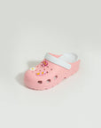Pembe Potin Kedi Maskotlu Rahat Taban Eva Kadın Sandalet 001-0222-23 - 483054682424
