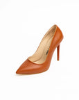 Pembe Potin Rahat Kalıp Uzun Topuklu Kadın Klasik Stiletto 017-1770-23Cilt - 483054813496