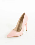 Pembe Potin Rahat Kalıp Uzun Topuklu Kadın Klasik Stiletto 017-1770-23Cilt - 483054813496