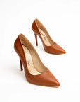 Pembe Potin Rahat Kalıp Uzun Topuklu Kadın Klasik Stiletto 017-1770-23Cilt - 483054813496