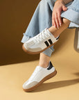 Pembe Potin Rahat Taban Bağcıklı Kadın Sneaker 001-7001-25Siyah - 483054747960