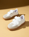 Pembe Potin Rahat Taban Cırtlı Çocuk Sneaker 001-7000-25 - 483053699384