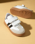 Pembe Potin Rahat Taban Cırtlı Çocuk Sneaker 001-7000-25Siyah - 483053699384
