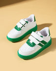 Pembe Potin Rahat Taban Cırtlı Çocuk Sneakers 001-700-23YTaban - Yeşil / 22 - 483053699384