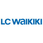 Beyaz arka planda mavi LC Waikiki logosu.