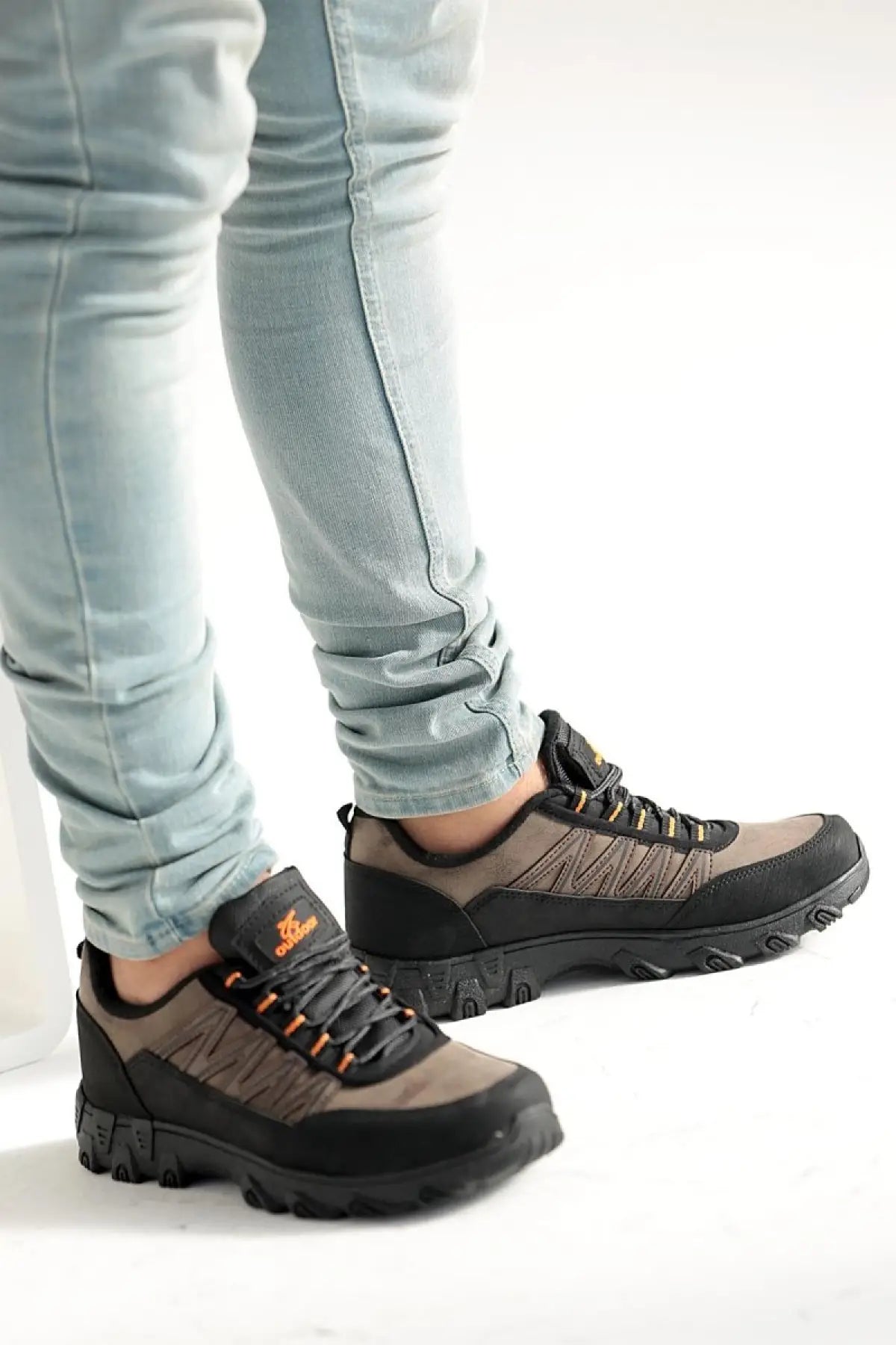 Ege Shoes Outdoor Trekking Bağcıklı Moda Erkek Bot&Bootie 011-01-22 - Kahverengi / 40 - 483054059832