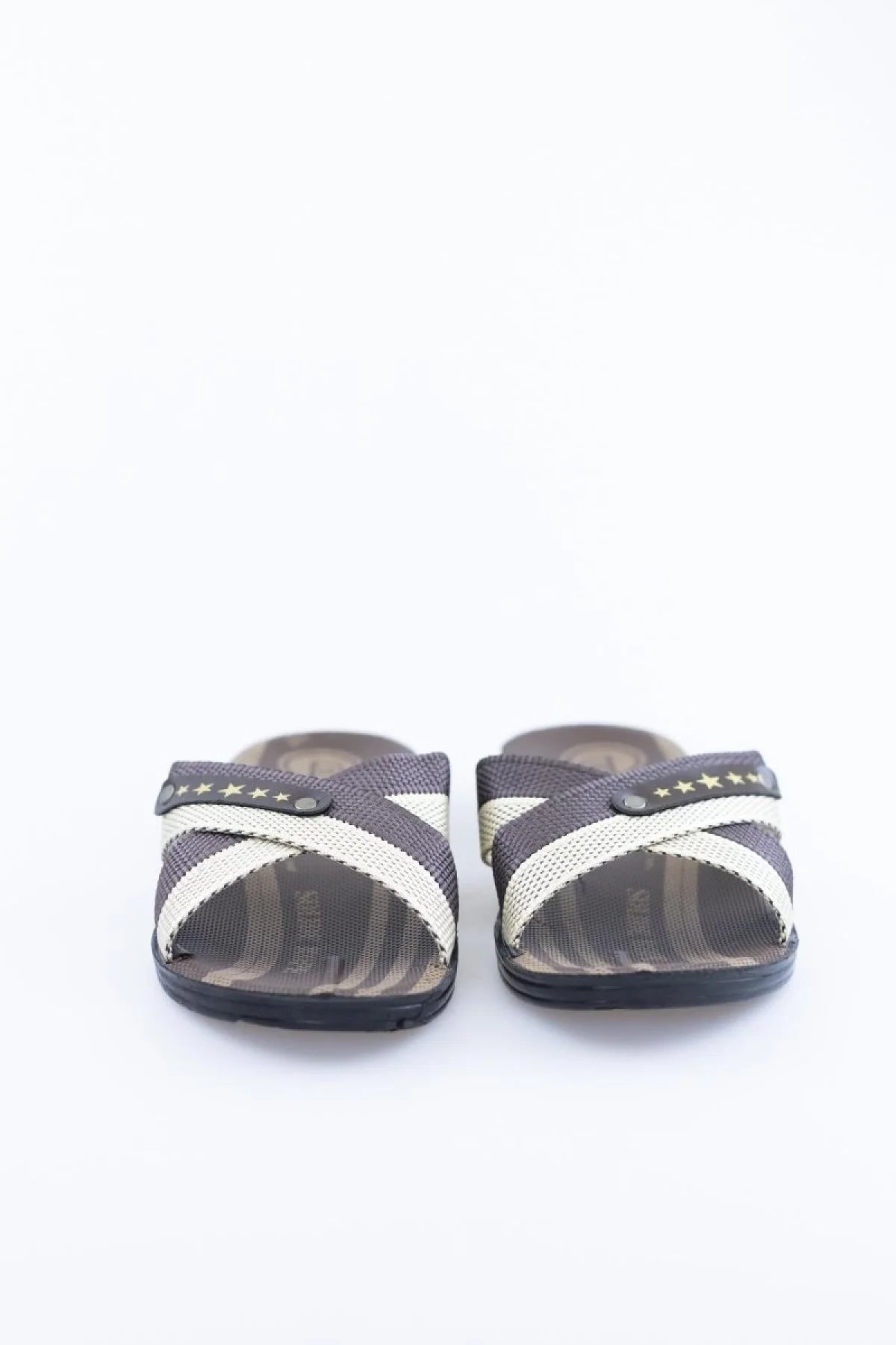 Ege’s Shoes Çapraz Bant Rahat Kalıp Günlük Erkek Terlik M659 - 483054256440