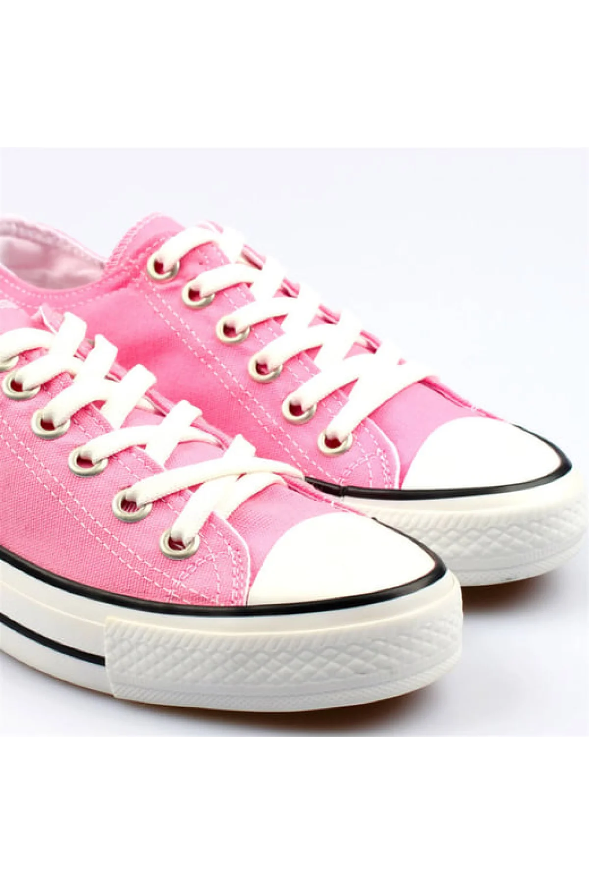 Pembe Potin All Star Kadın Ayakkabı A3232-20 Pembe - 483054289208