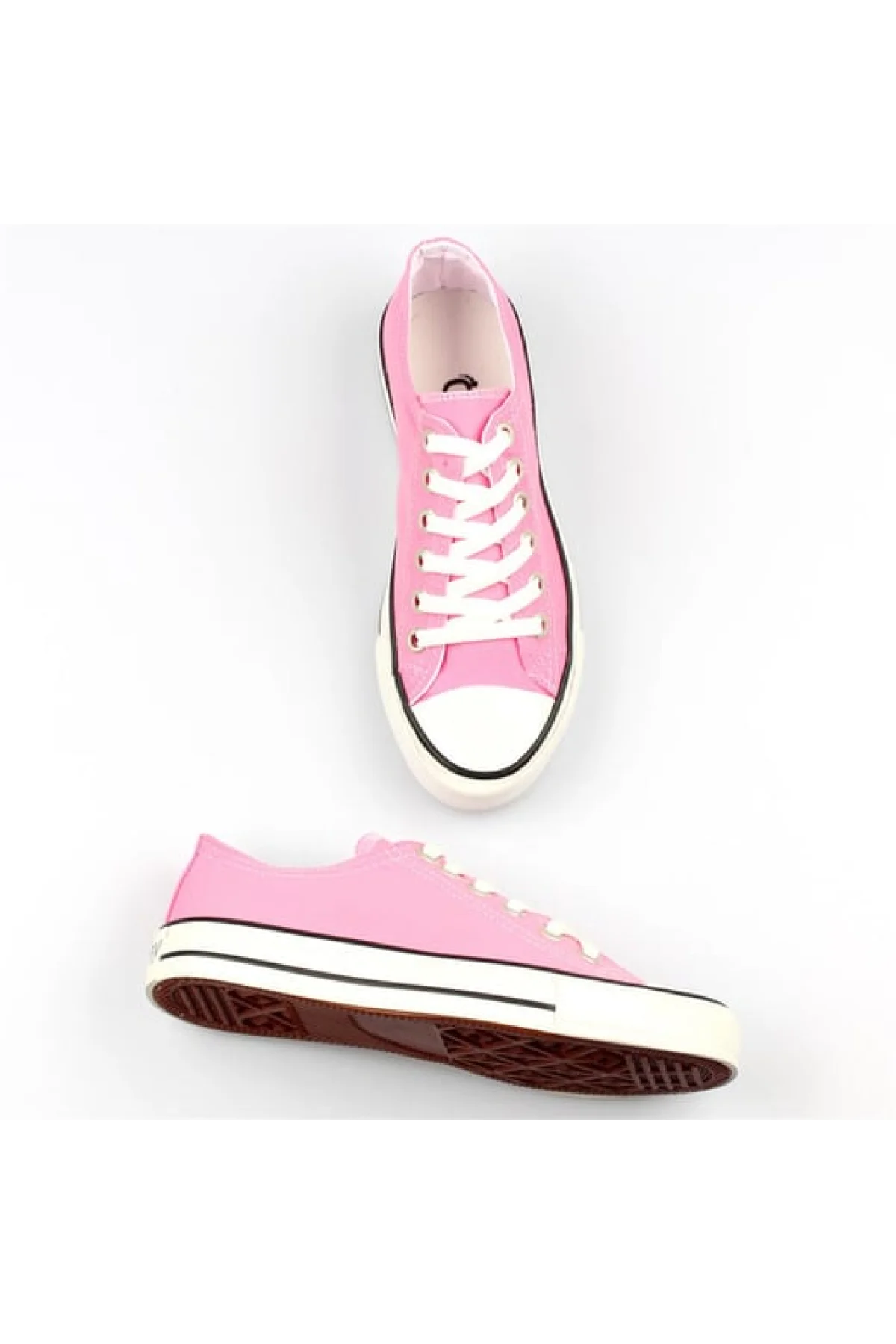 Pembe Potin All Star Kadın Ayakkabı A3232-20 Pembe - 483054289208