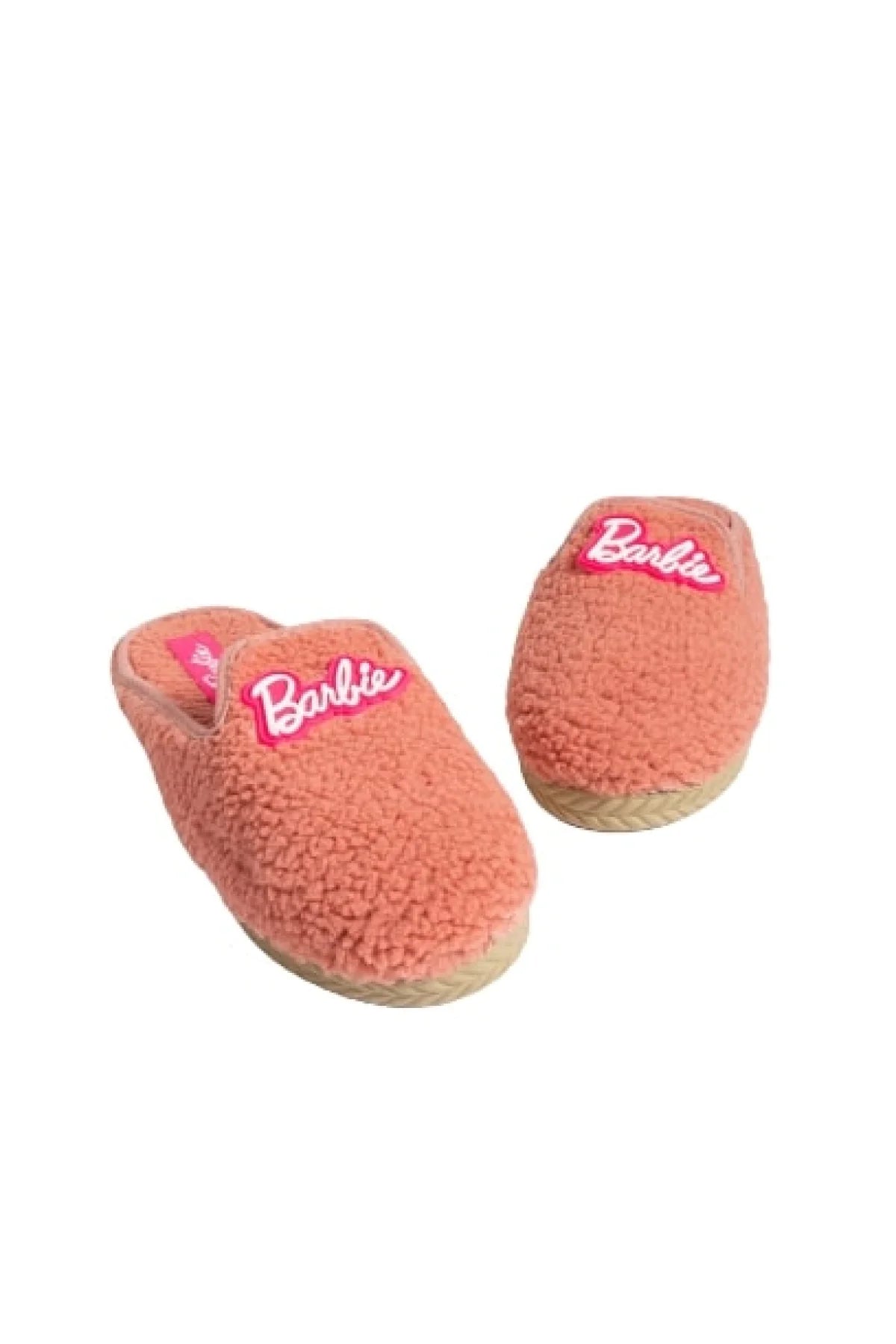 Pembe Potin Önü Kapalı Sessiz Taban Polar Kadın Ev Terliği P01-05-23Bbie - Pembe / 36 - 483054125368