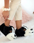 Pembe Potin Sevimli Köpek Kalın Taban Moda Unisex Panduf 001-999-22 - 483054616888