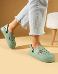 Pembe Potin Uğur Böceği EVA Comfort Taban Günlük&Plaj Kadın Sandalet DNZ 95ÇYeşil - 483054682424